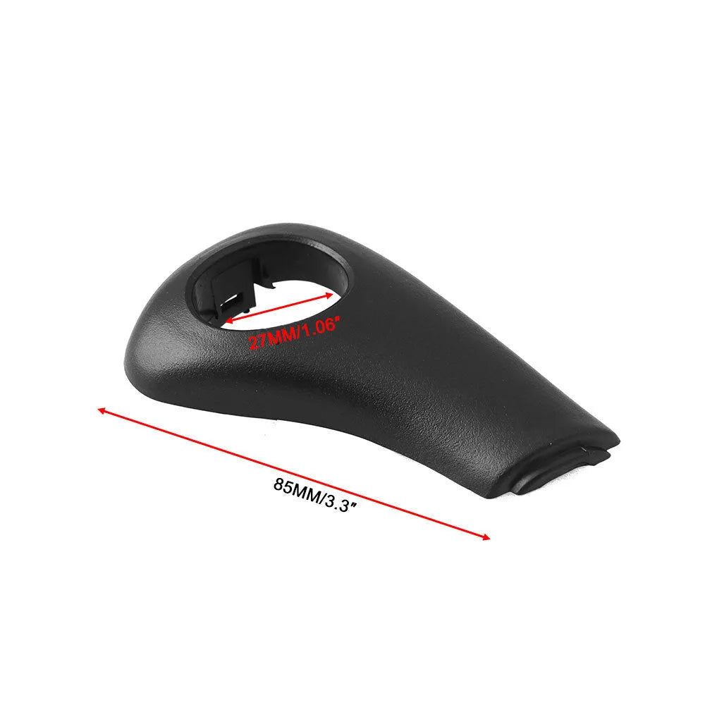 Black plastic Honda Accord shift button replacement kit with spring and side plate, part SK206.