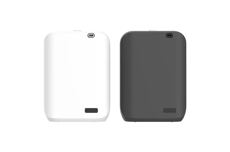 White wall mount essential oil diffuser with 150ml capacity and smartphone APP control interface