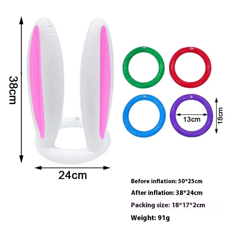 Ghost festival inflatable octopus ferrule throwing toy in multiple colour options for teenagers
