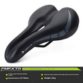 Bicycle seat cushion with hollow ventilation pattern in 3147 colour, dimensions 270mm x 180mm