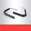 ABS carbon fibre steering wheel frame covers for 21 style models with adhesive backing