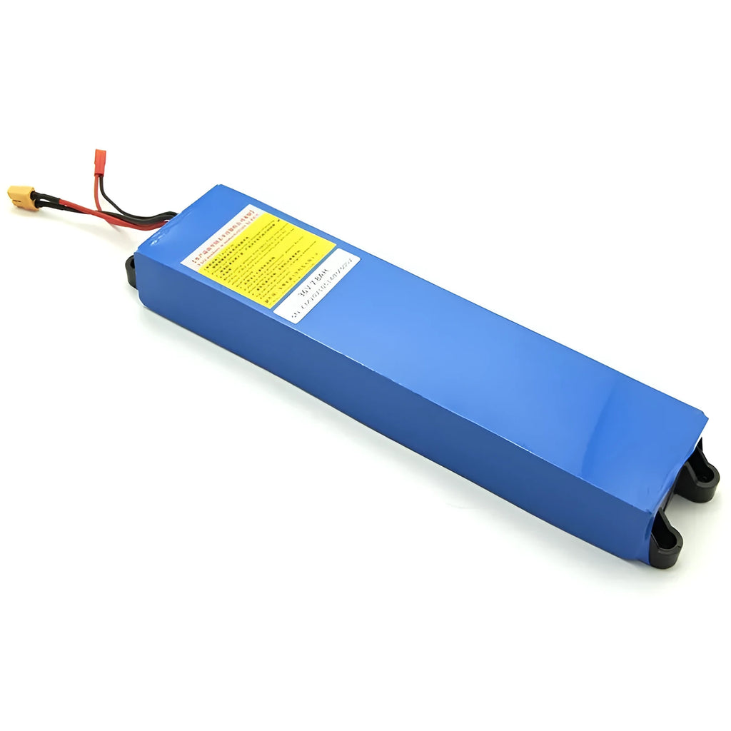 36V lithium battery pack for electric scooter replacement in black casing