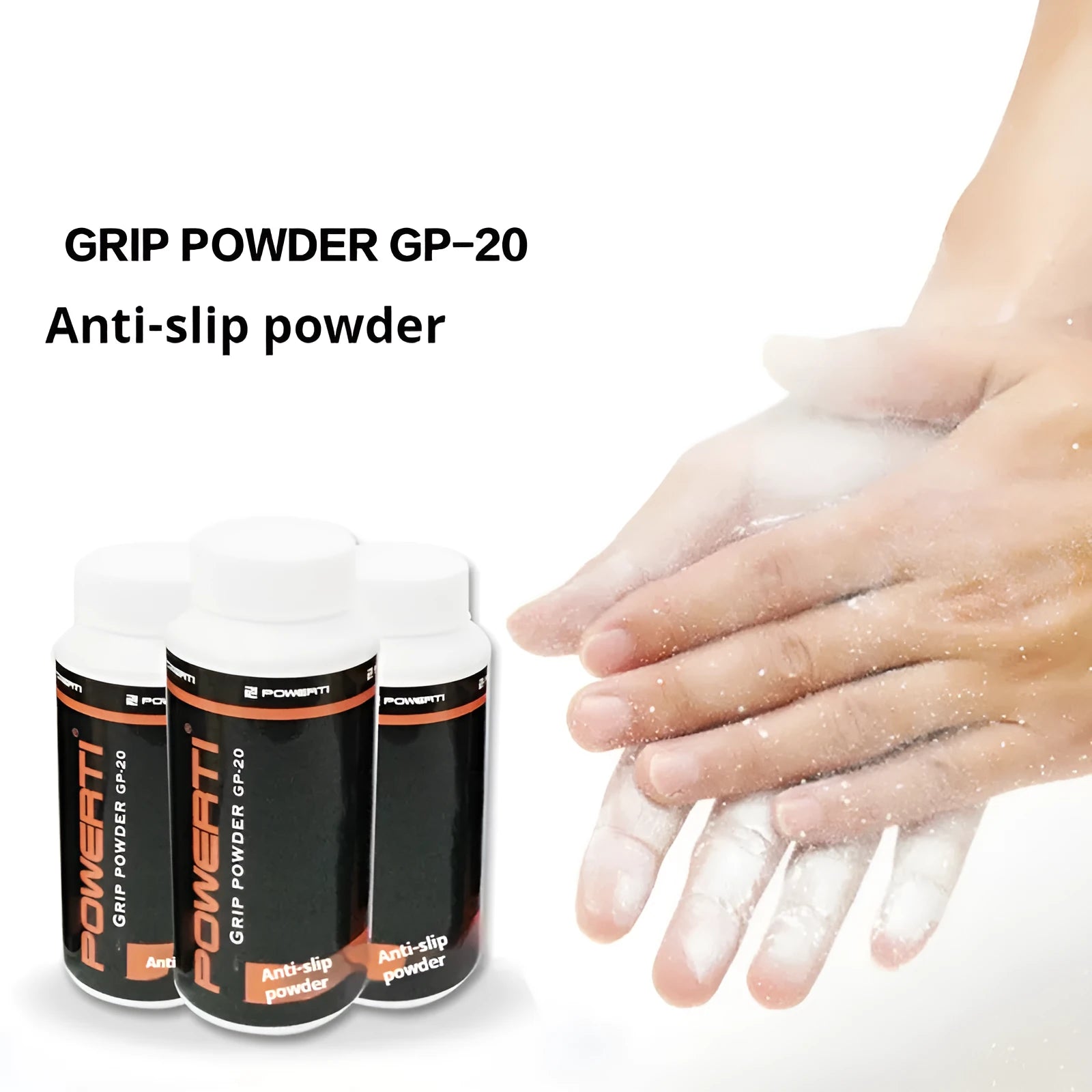 White magnesium carbonate sports anti-slip powder container for badminton tennis fitness equipment