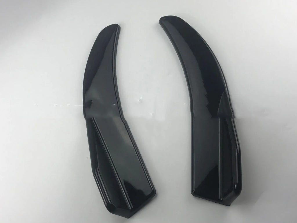 Front and rear black ABS car spoiler for General Motors vehicles