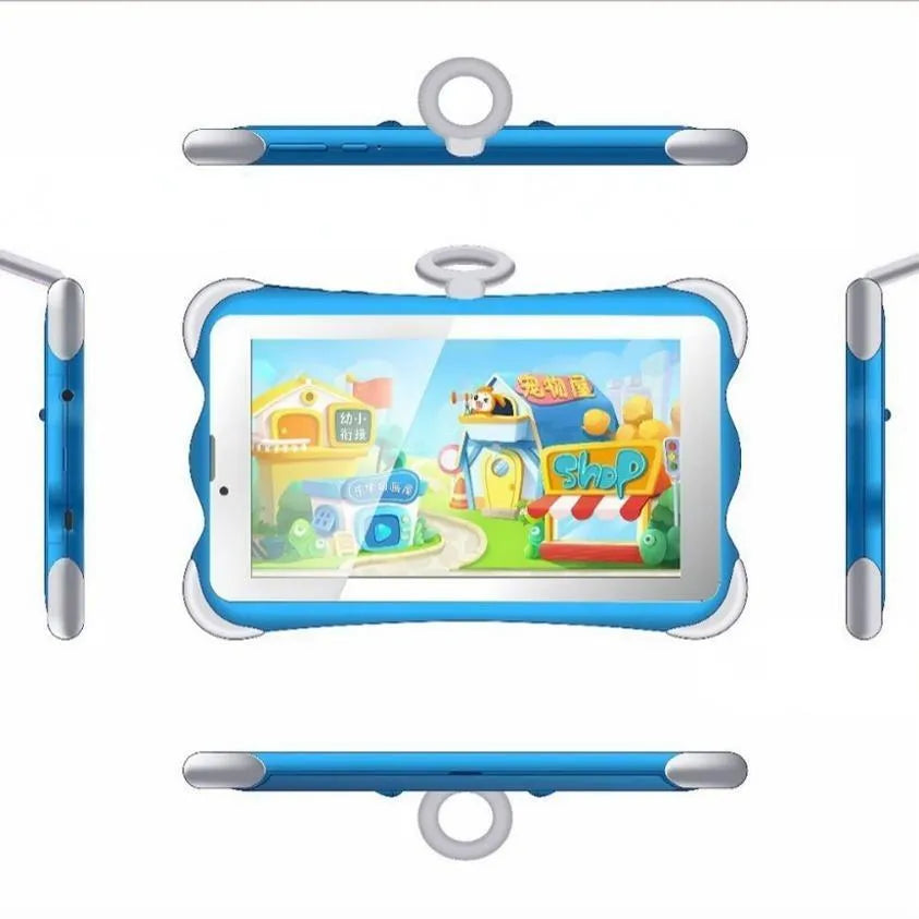 7-inch children's learning tablet in cartoon colours with 3G calling and Bluetooth features