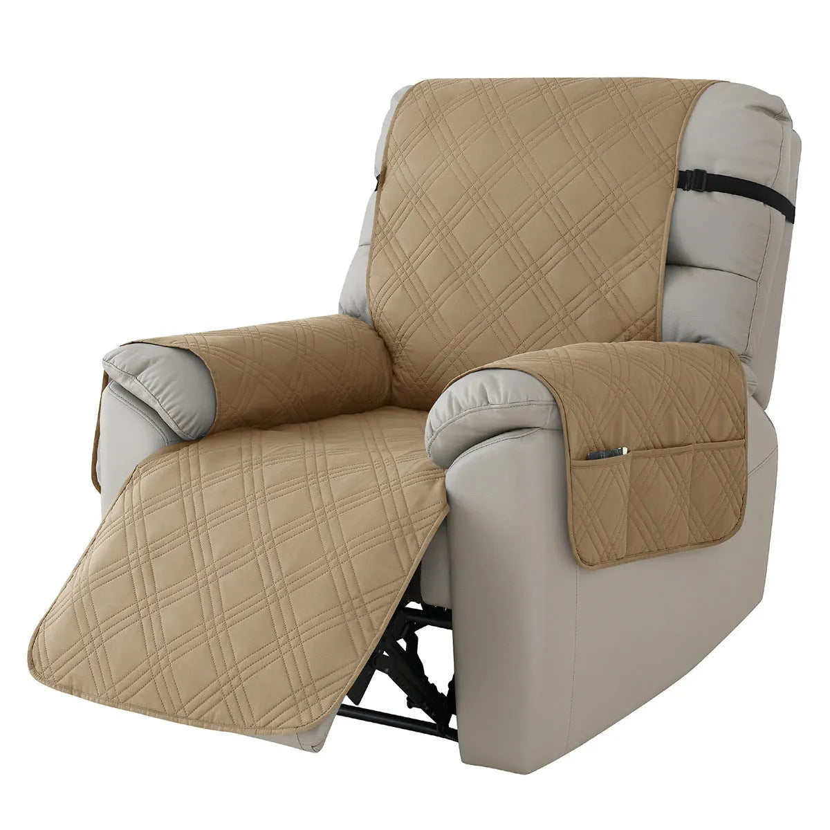 Quilted waterproof sofa cover for a Chivas massage chair in a choice of eight colours.