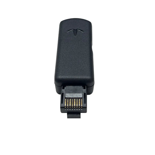 Black alloy USB drive tool for gaming consoles with ethernet port and firmware compatibility