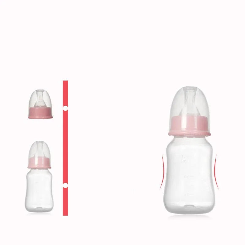 Silicone hand-kneaded breast pump in pink and blue for manual expression