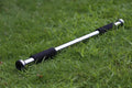 Adjustable steel doorway pull-up bar with single parallel bars for home fitness