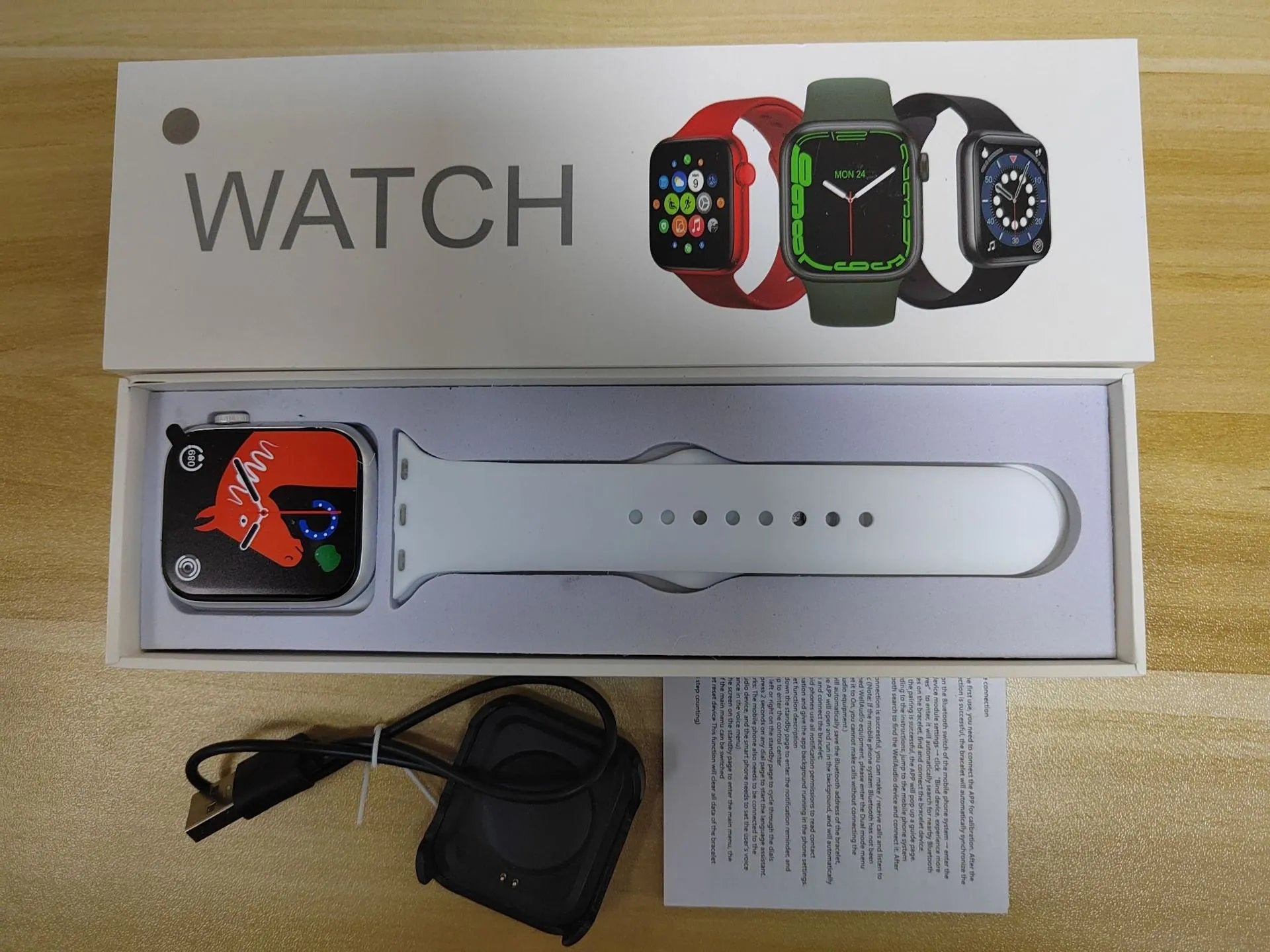 GT20 smartwatch with black alloy case and silicone band showing touch screen display