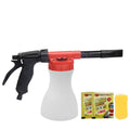 Foam pot high pressure water gun for garden irrigation with adjustable pressure