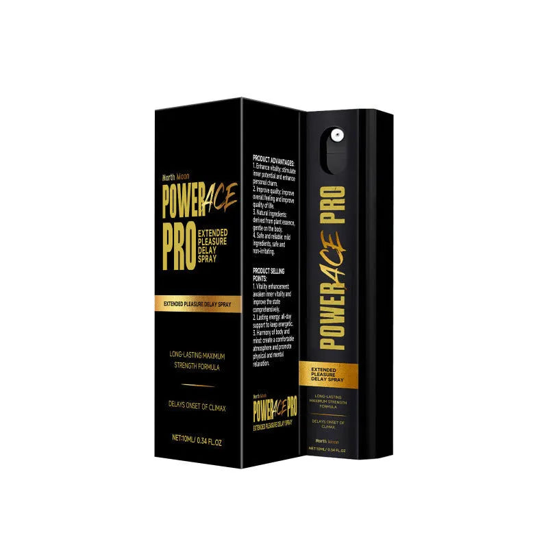 A 10ml men's body moisturising spray bottle measuring 2.6cm by 9.3cm