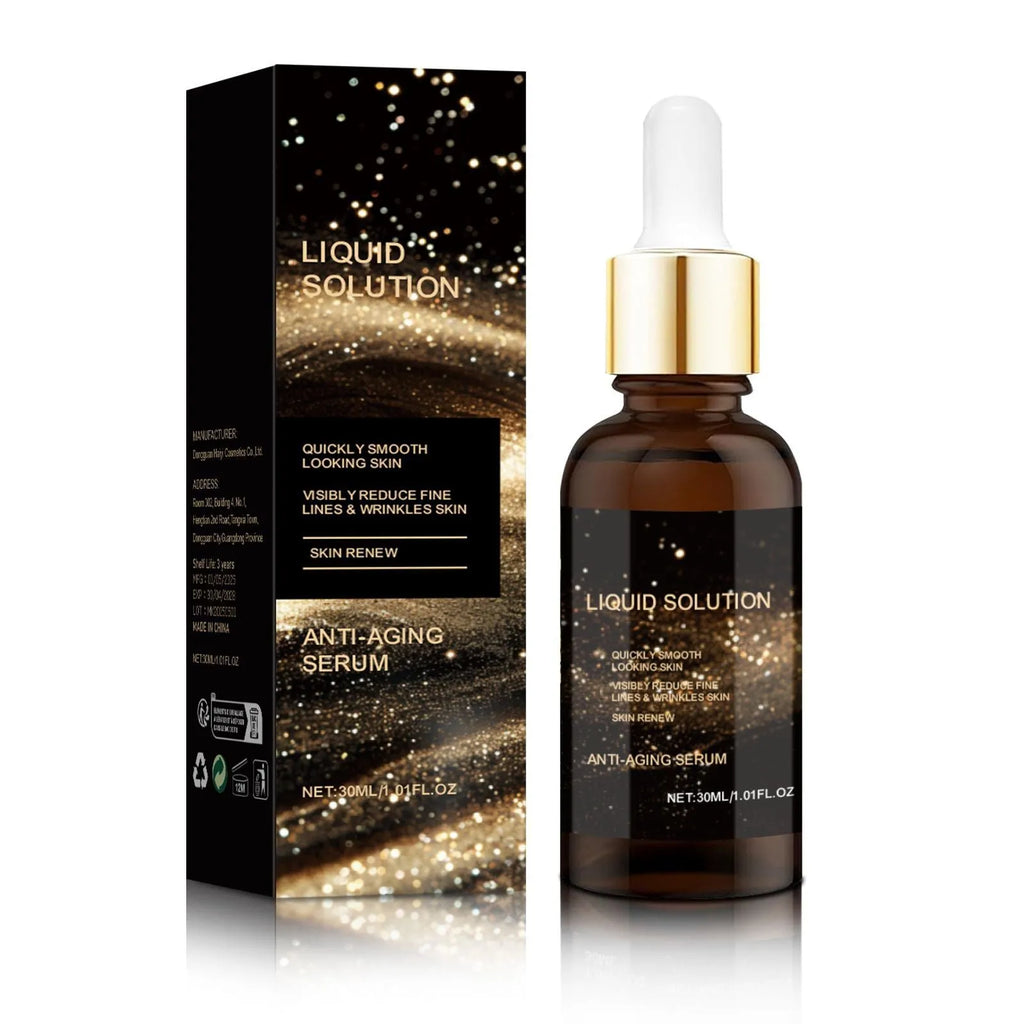 30ml facial moisturising bottle with hyaluronic acid and glycerin formula