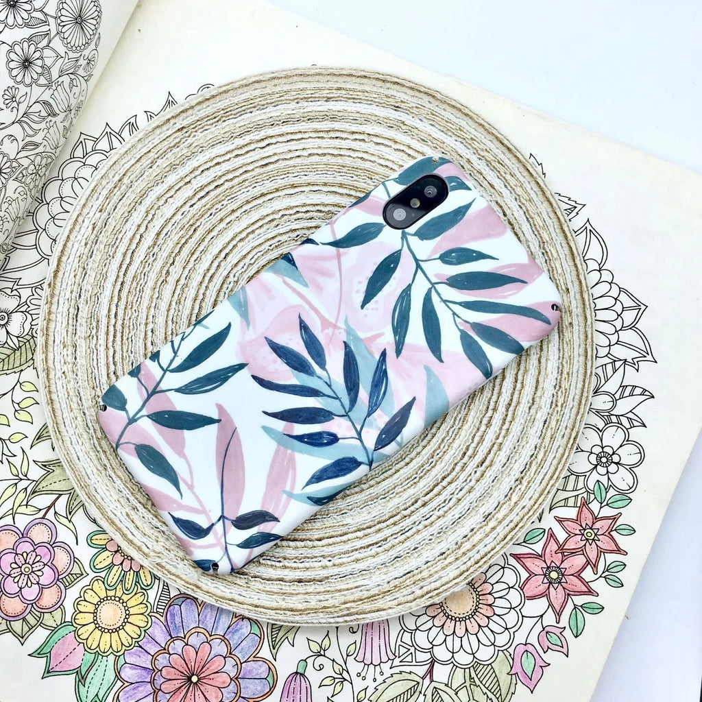 Painted PC back cover phone case for iPhone XS MAX, OPPO and VIVO models in Green