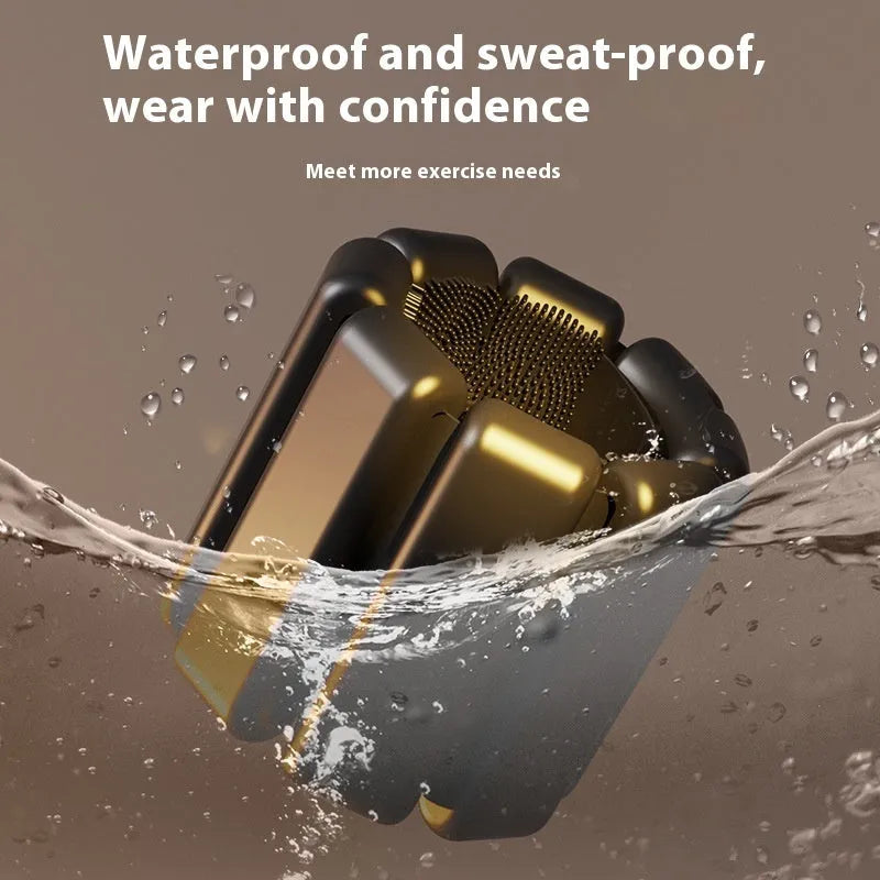 Silicone fitness bracelet with Velcro strap shown in black, a detachable wrist weight for training.