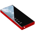 20000mAh power bank with LCD display and dual USB ports in black, red or white