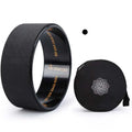 Pink pilates ring with TPE outer and ABS inner, 33cm diameter, on a light background