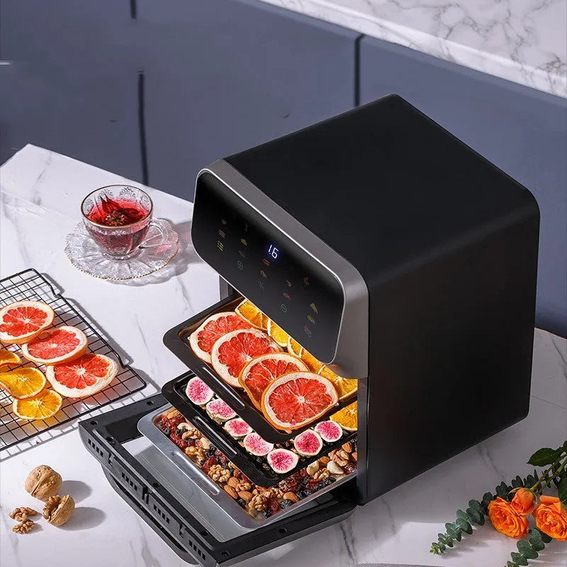 Visual Intelligent Automatic Air Fryer 6L capacity plastic body FD-1015B with EU plug