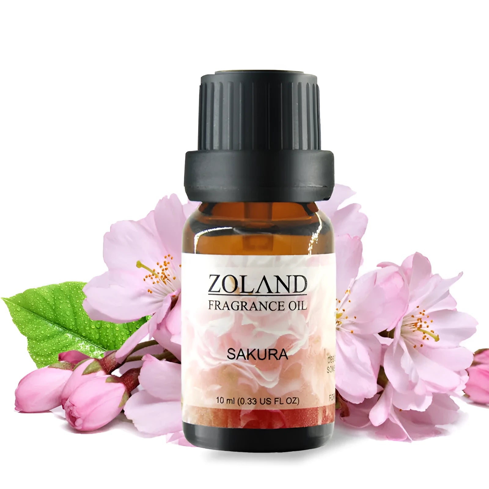 10ml bottle of water-soluble aromatherapy essential oil in five colour options for humidifiers and diffusers