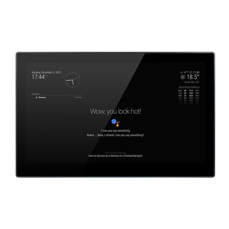 13.3-inch integrated computer voice assistant CM4 main control touch display with ABS casing