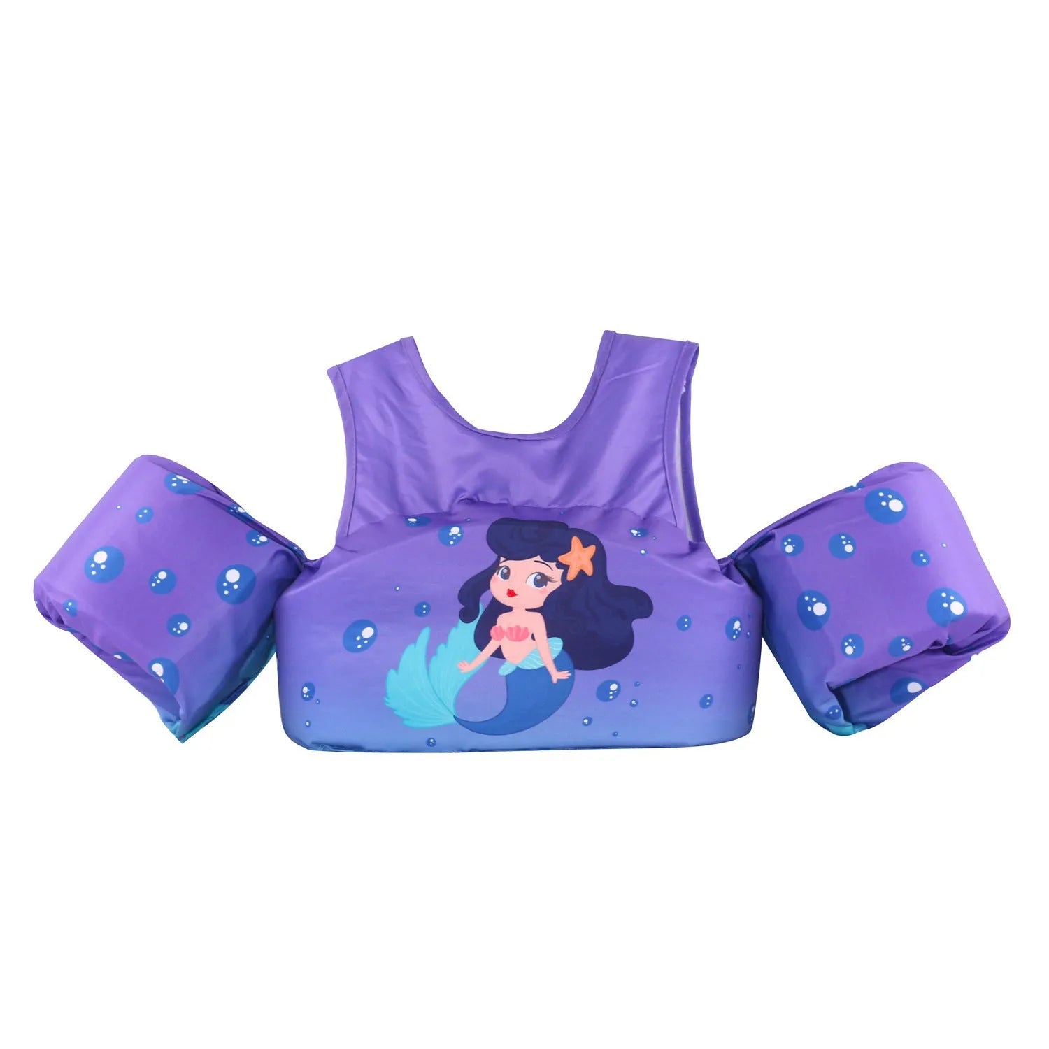 Cartoon-themed children's inflatable armband swimming ring in multiple colour patterns including blue crab and watermelon pineapple designs