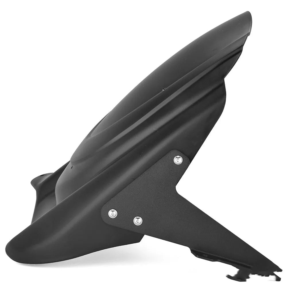 Black plastic rear mudguard for Kawasaki VERSYS650 KLE650 motorcycle