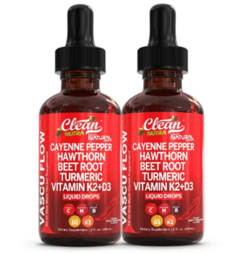60ml bottle of vitamin D3 K2 hawthorn fruit supplement liquid drops