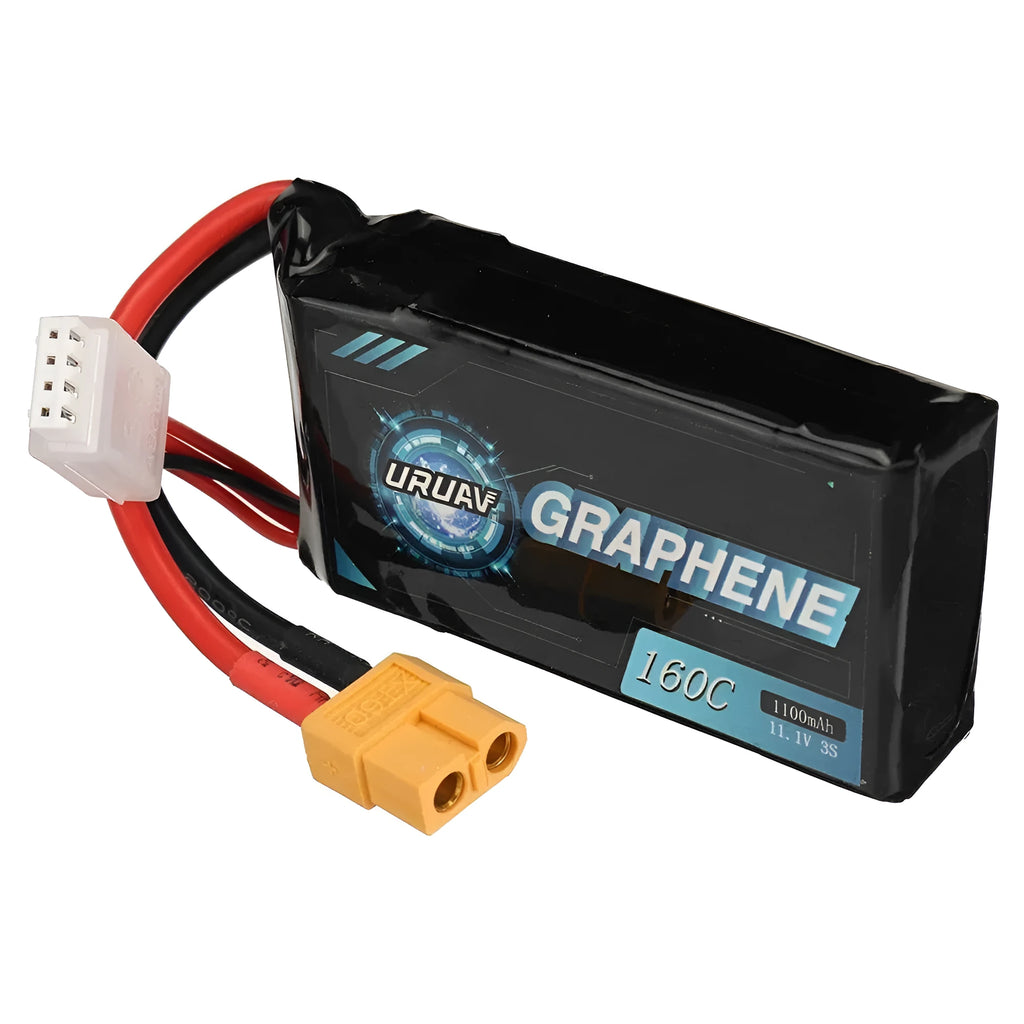 7.4V 1200mAh lithium battery for RC model cars and ships