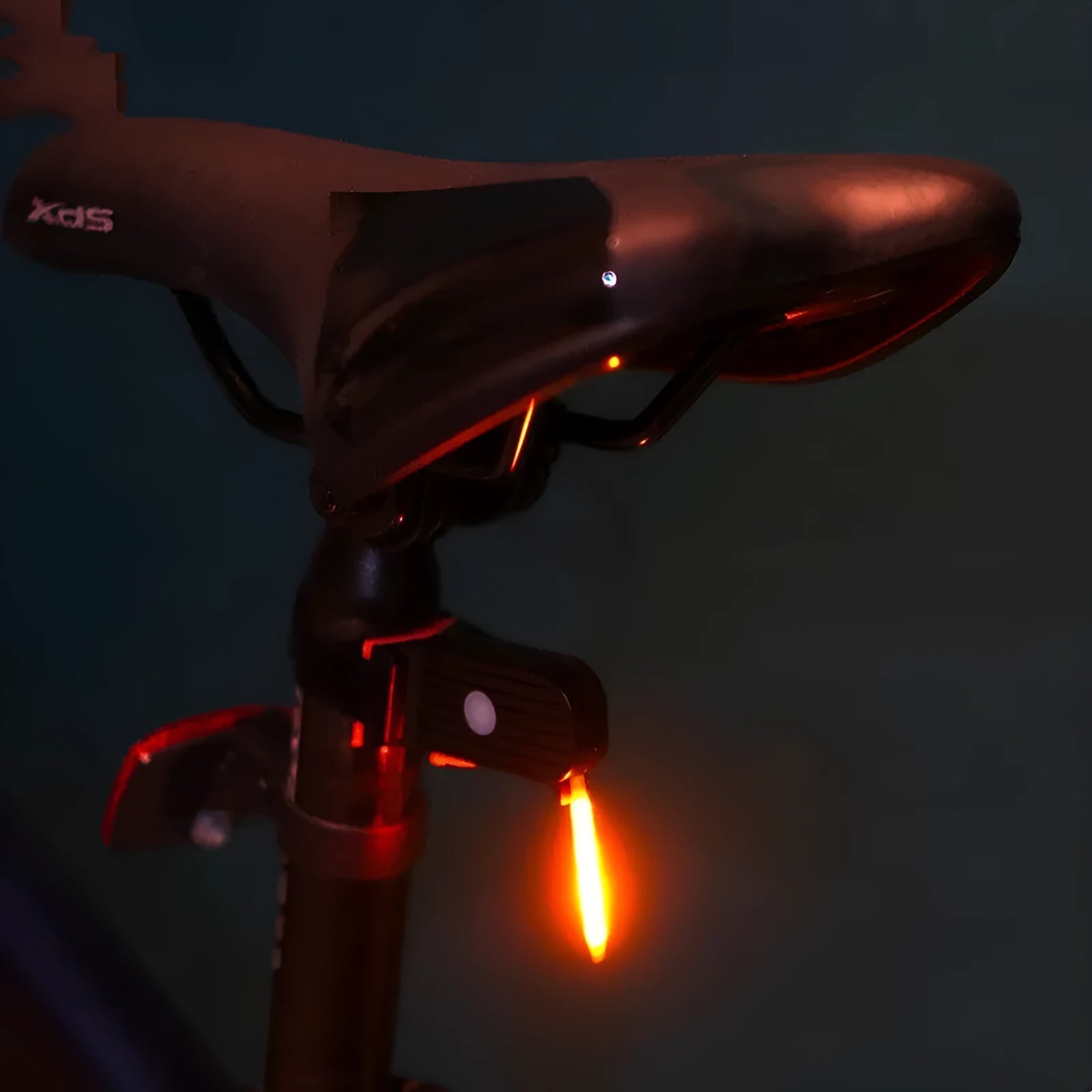USB charging waterproof bicycle taillight modification kit in multiple colour options