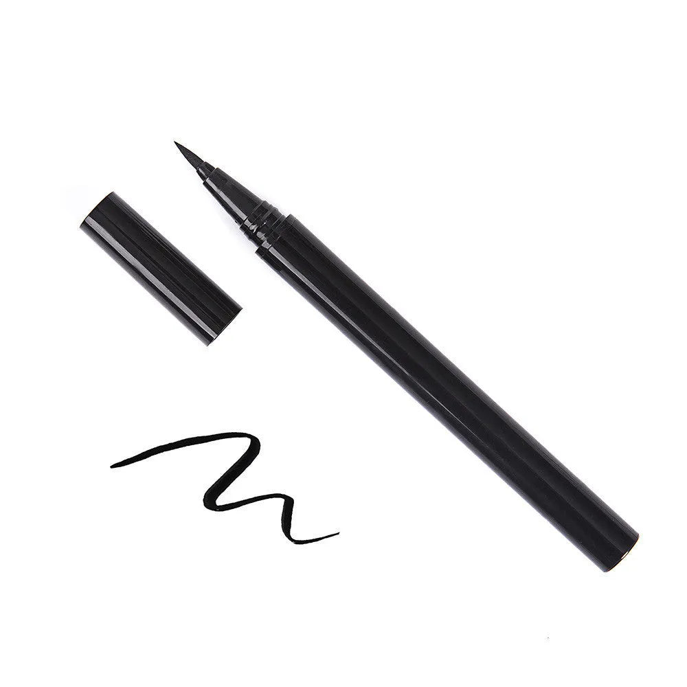 Self-adhesive eyeliner in black for attaching false eyelashes without glue