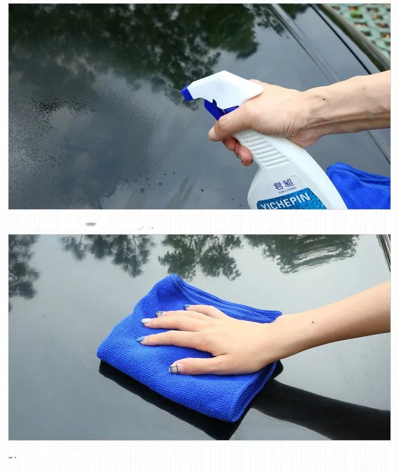 500ml powder sprayer car wax bottle for automotive paint glazing and oxidation resistance