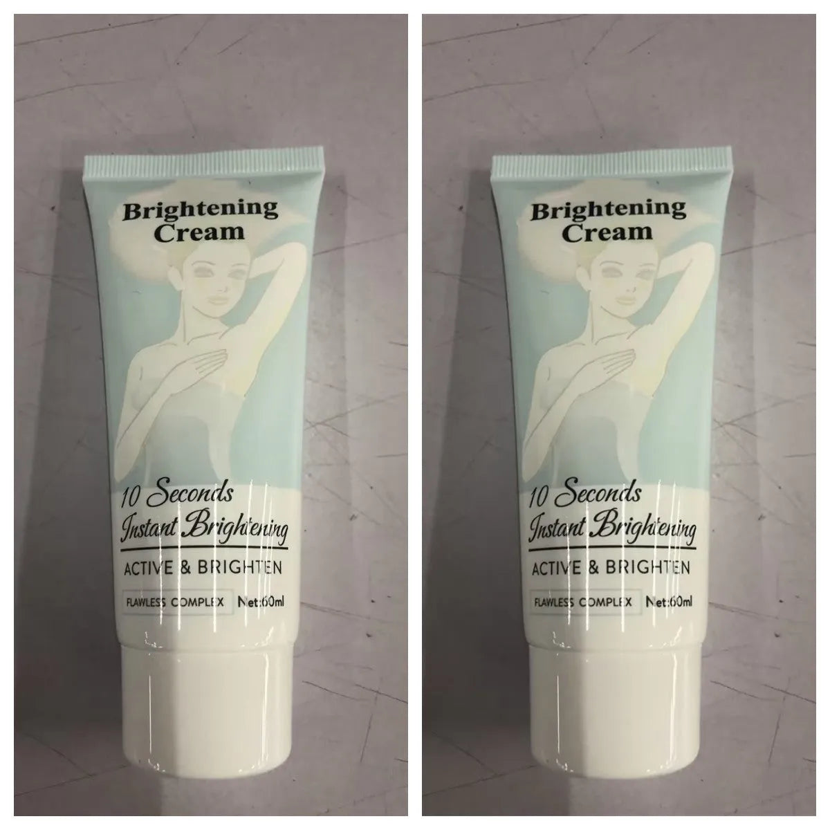Bellezon Underarm Skin Cream in Blue packaging for pigmentation correction