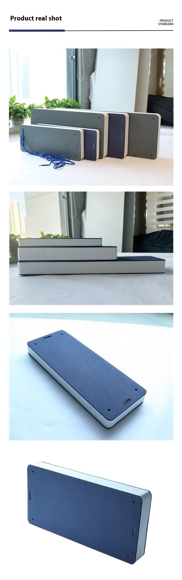Blue EVA foam marine boat fender for anti-collision protection on dock