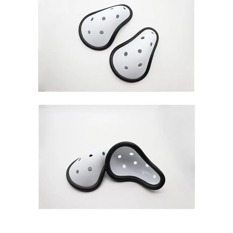Rubber sports genital protector for adult and children's rugby, hockey and boxing