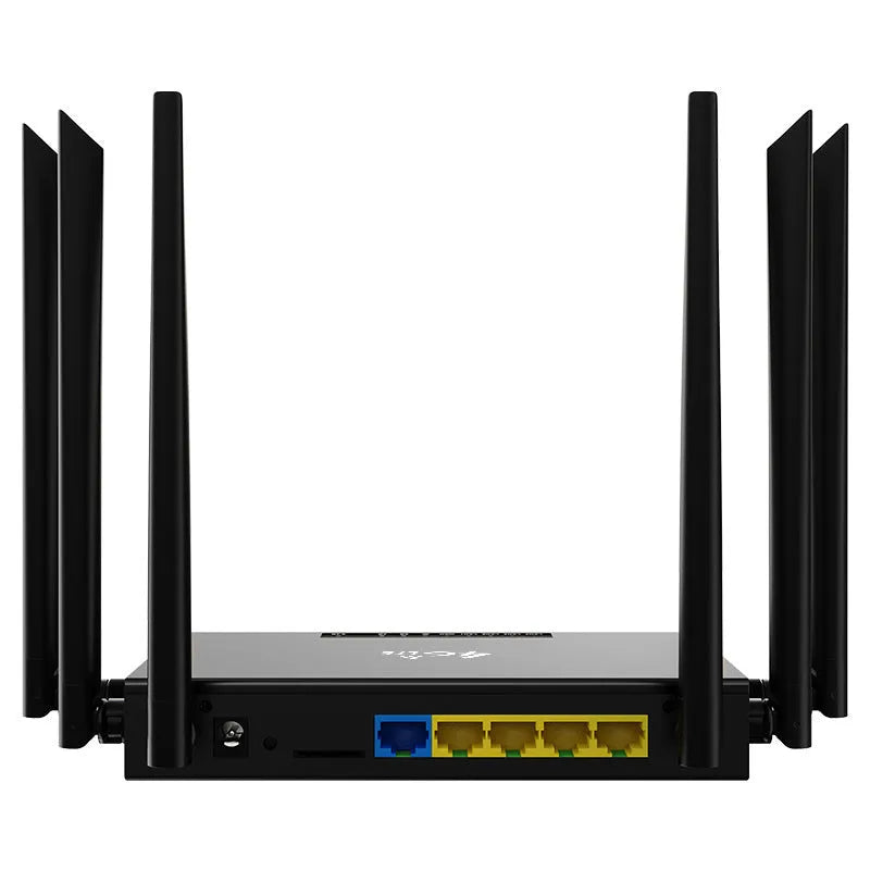 Industrial-grade iron box 4G 3G router with removable design measuring 29.5cm by 25cm by 5cm