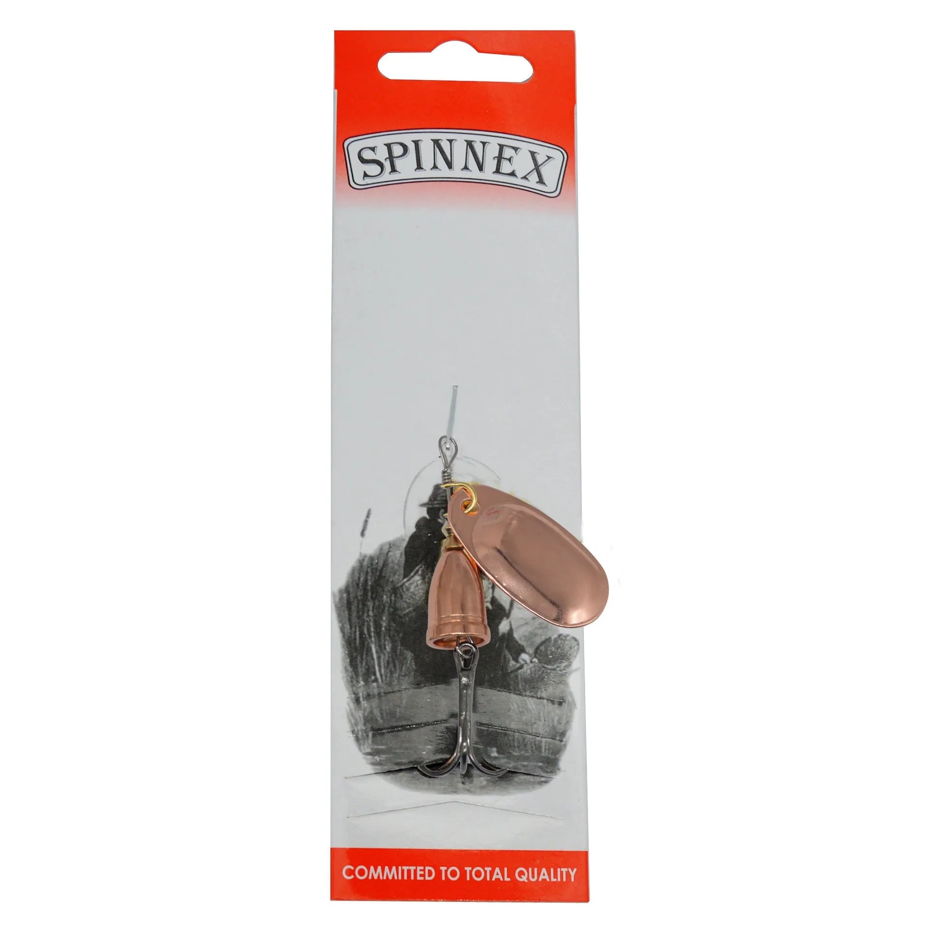 R composite rotating sequins copper bell fishing lure in seven colour variations including gold mesh and rose gold