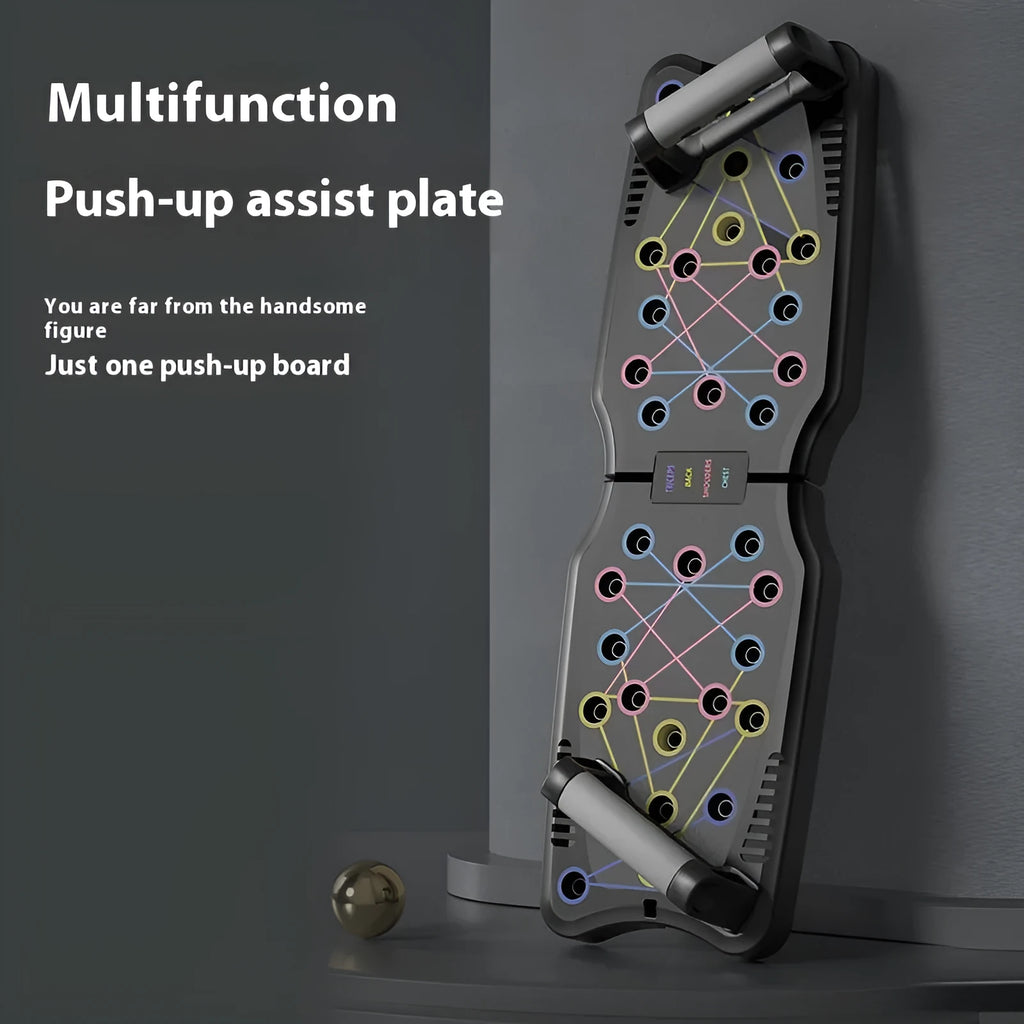 ABS push up support plate fitness equipment for chest shoulder back arm training in four colour options