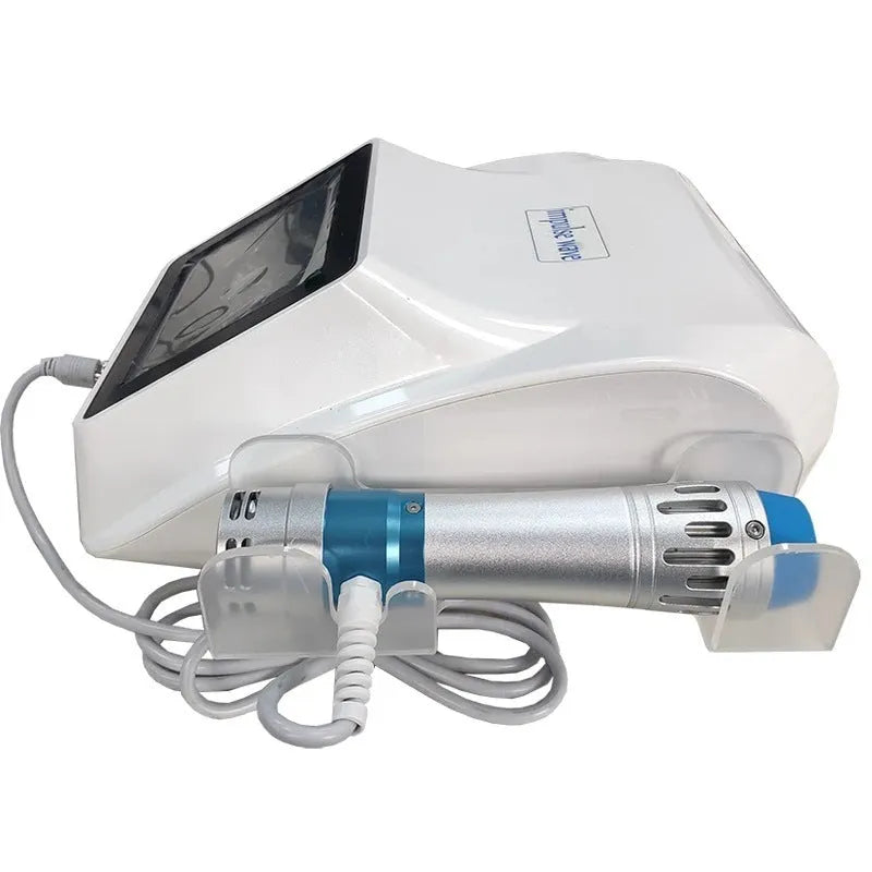 Electromagnetic extracorporeal shock wave physiotherapy instrument handheld device