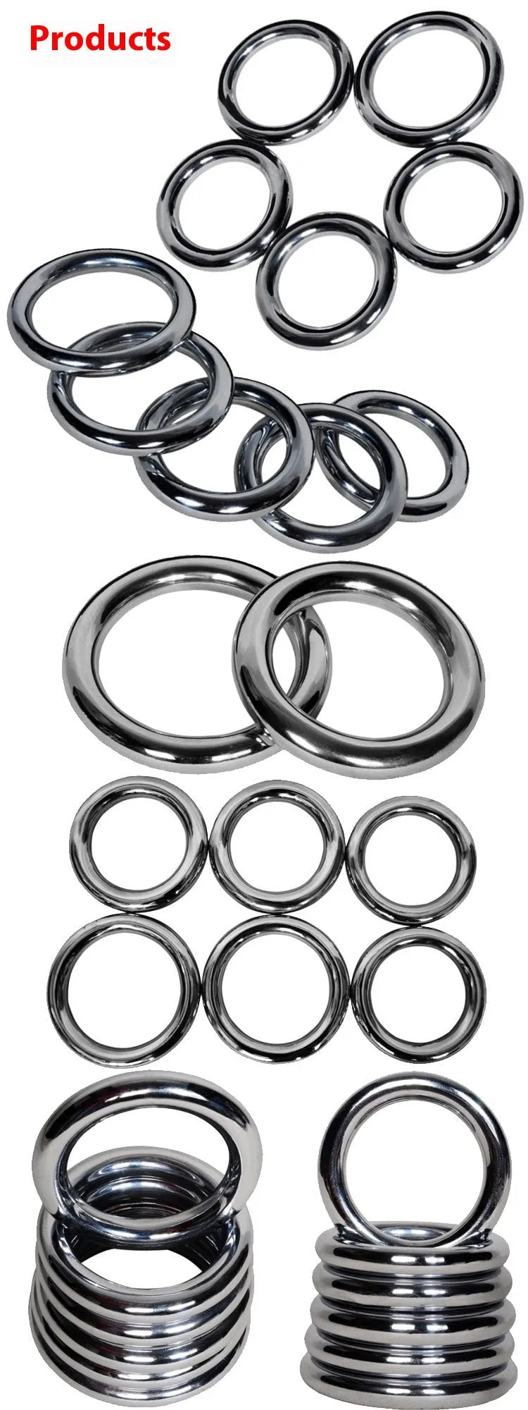 Carbon steel Wing Chun training ring for martial arts strength conditioning.