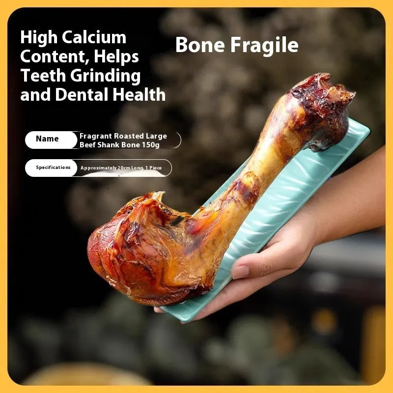 Puppy molar rod dental chew in three sizes for teething and training with calcium supplement