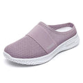 Women's casual shoes with breathable mesh upper and hollow out decorative elements
