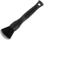 Black car detailing brush with soft pig hair bristles, showing 240mm length.