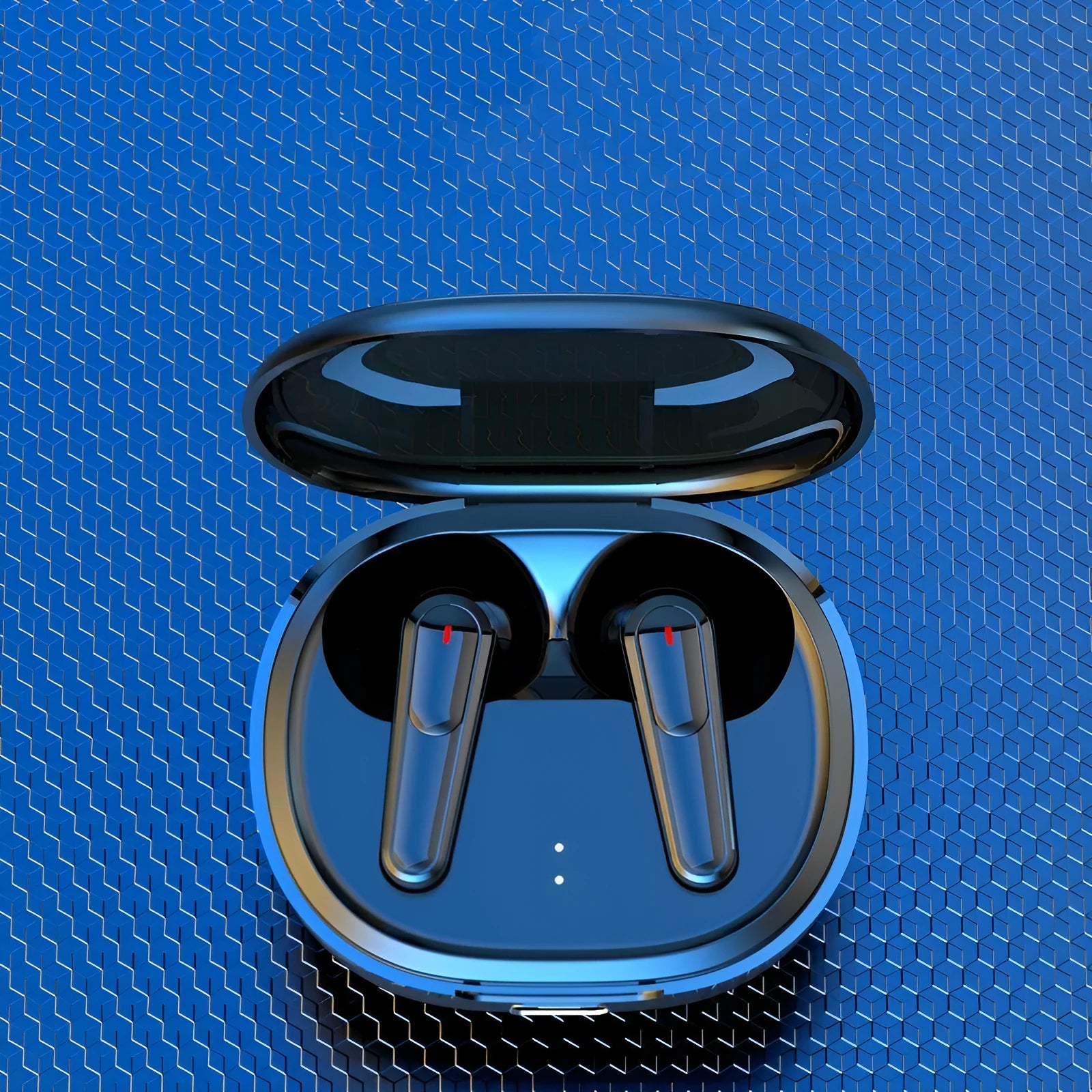Black PRO30 Bluetooth in-ear headset with active noise reduction on a dark background.
