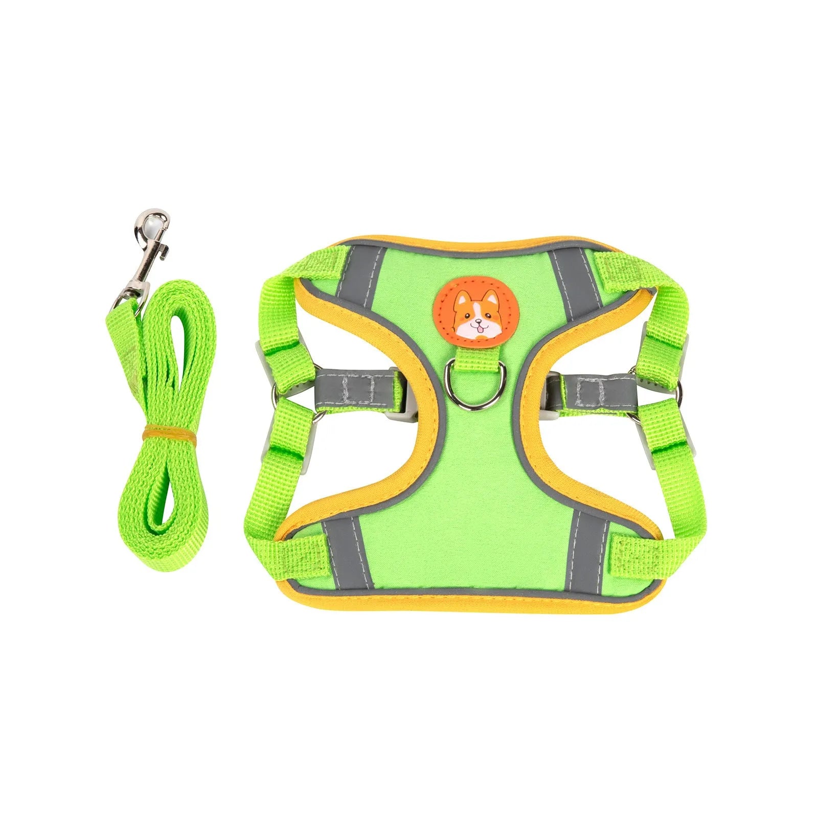 Adjustable rope dog harness in multiple colours with anti-breaking construction