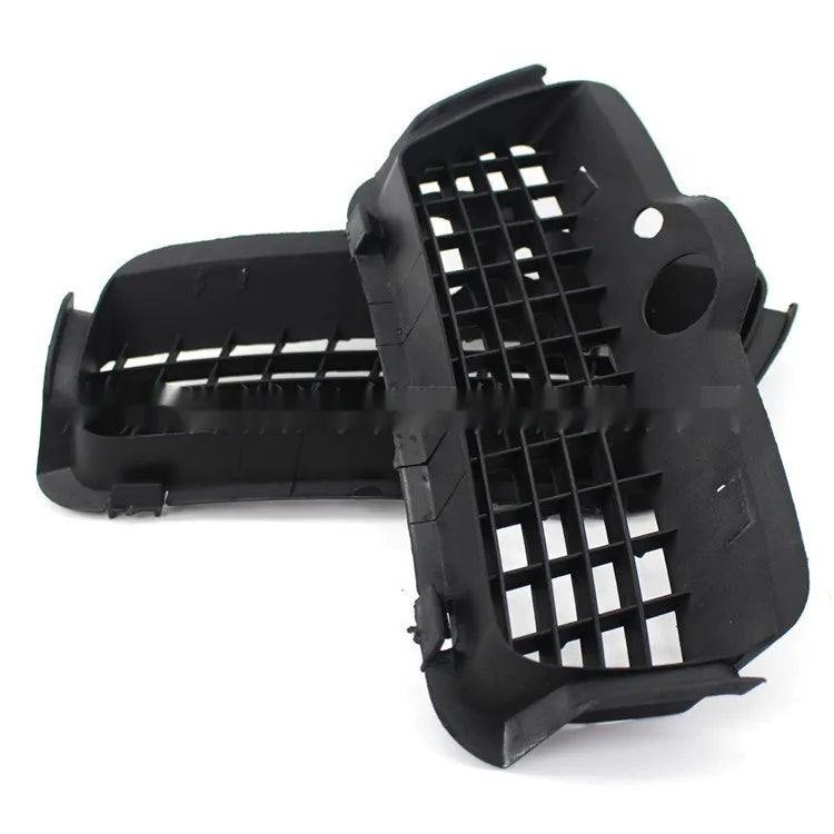 Black Volkswagen Golf 3 fog light cover for front bumper lower grille installation