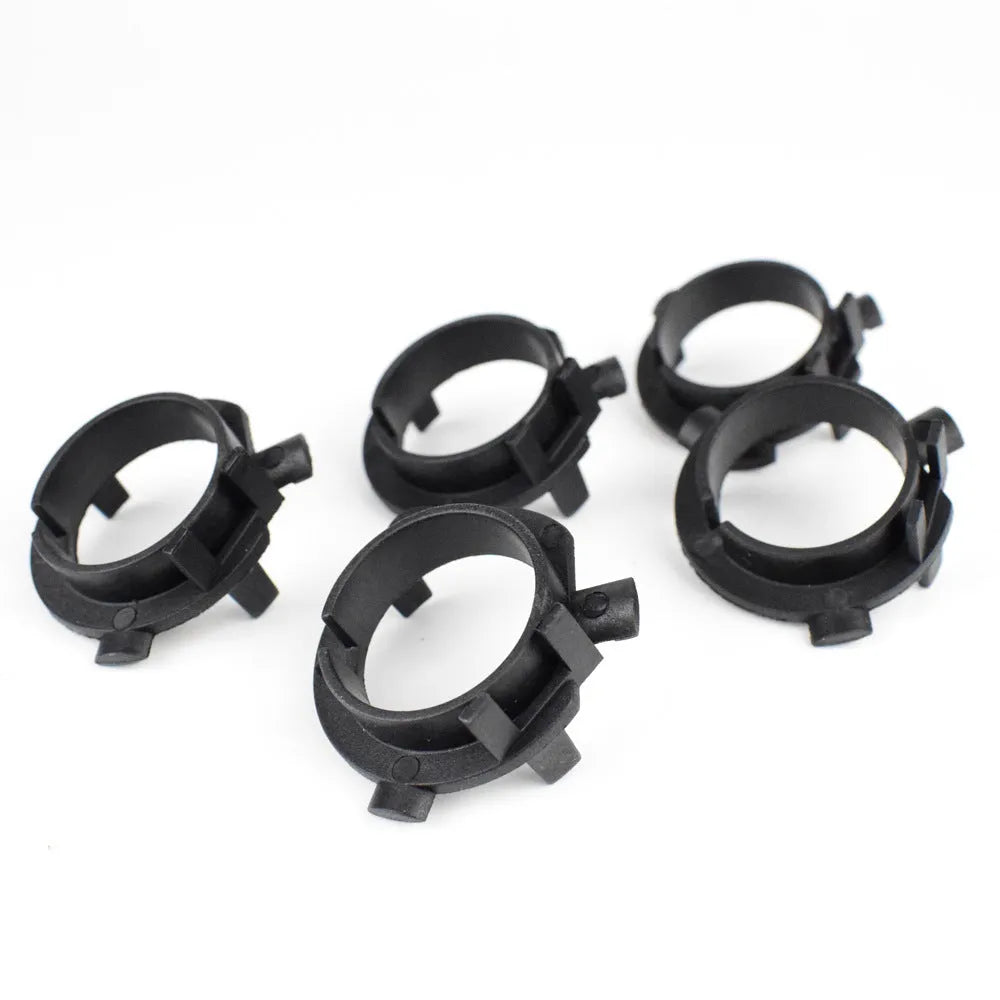 ABS plastic car LED headlight bulb holder for Nissan, Kia and Hyundai vehicles