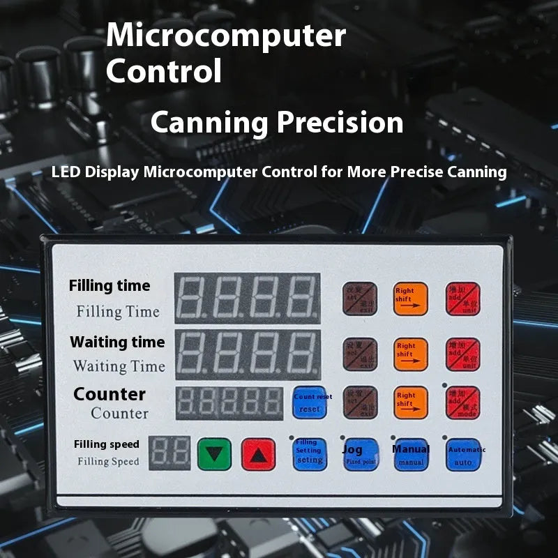 GFK280 CNC automatic quantitative filling machine with digital display and control panel