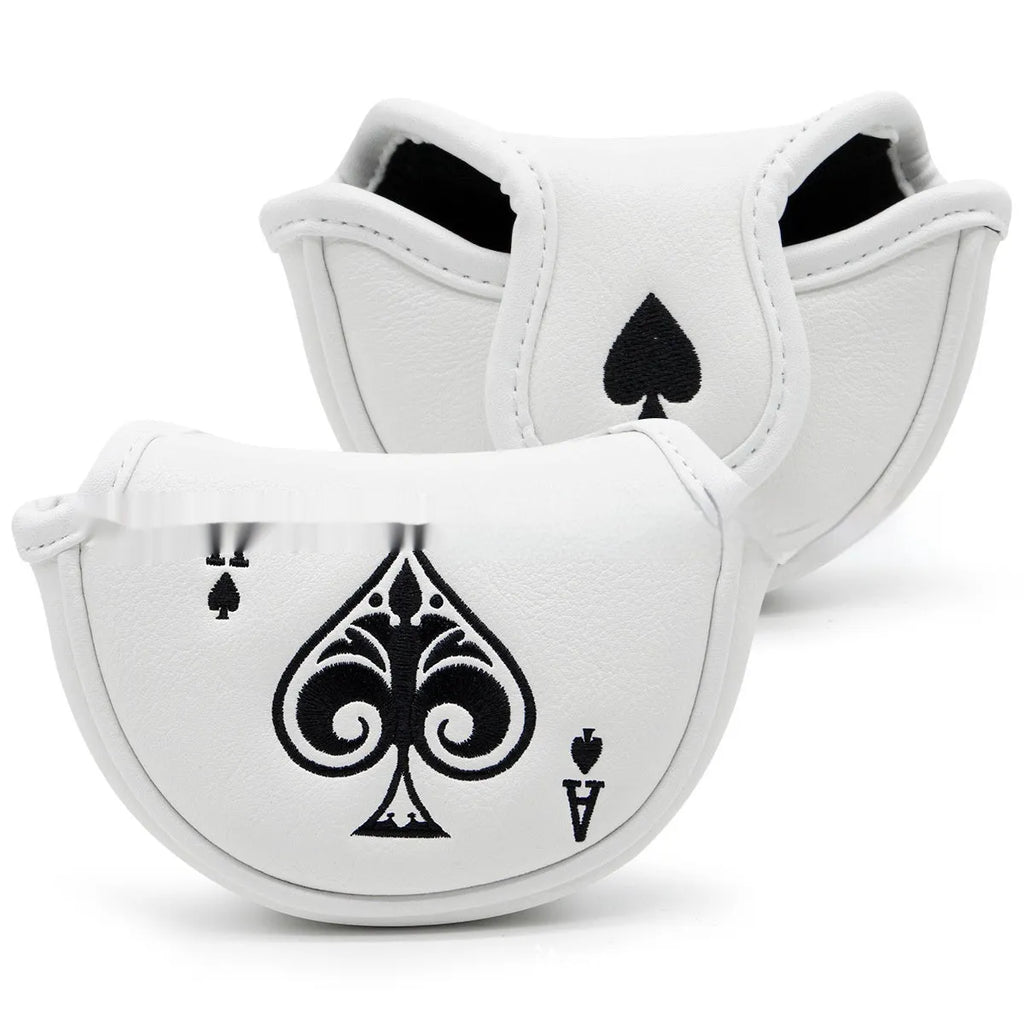 PU golf putter sleeve for club protection and organisation