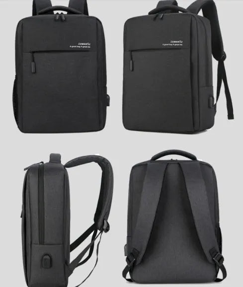 Waterproof Oxford cloth laptop backpack for 14-inch or 15.6-inch computers with shoulder straps