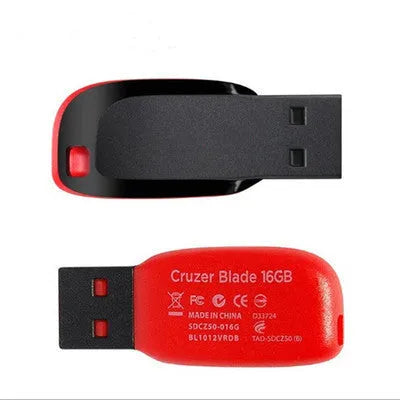 Bidding black USB 2.0 flash drive 128GB with rotating plastic cover on white background